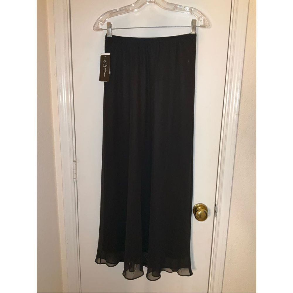 S. Lenine Long black skirt size Small NWT